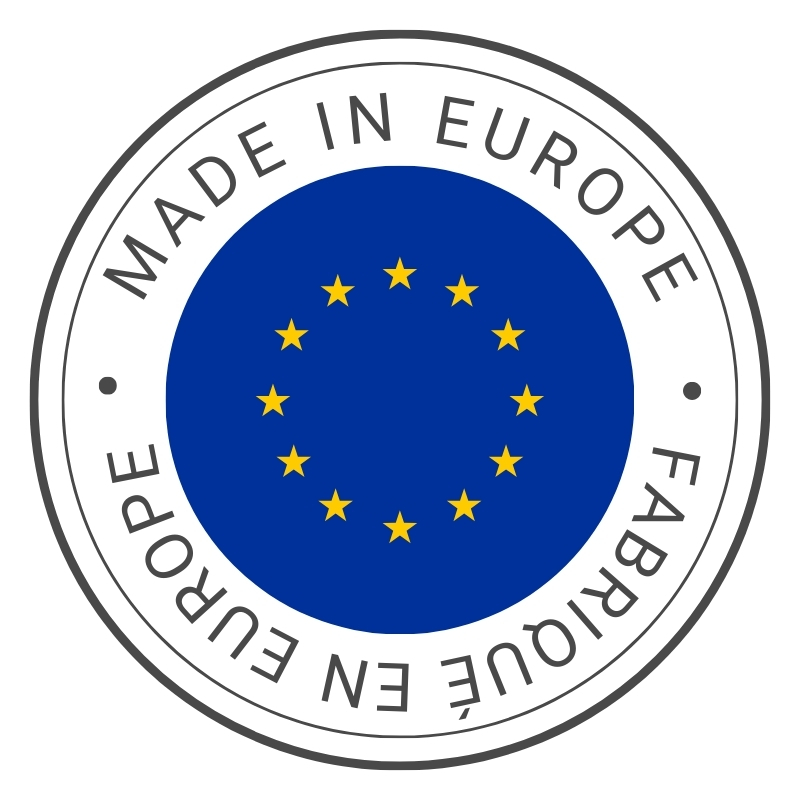 label fabriqué en Europe