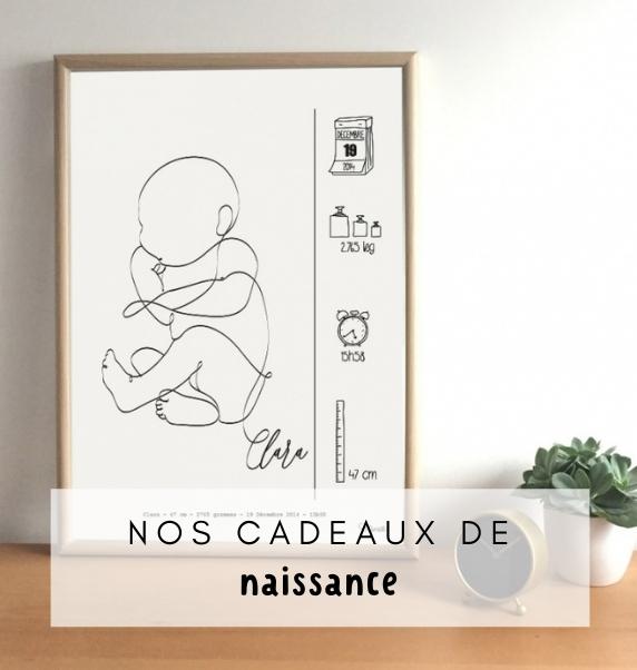Trousse de toilette  Idée Cadeau Naissance Bébé Original Création France