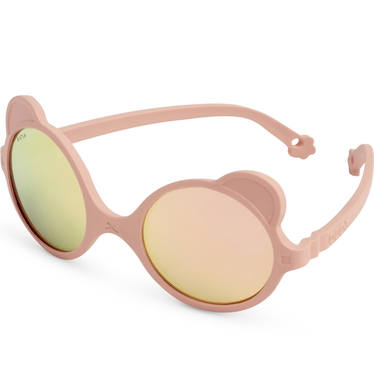 Lunettes de soleil Ourson baby Rose pêche (0-12 mois) (KI et LA) - Image 1