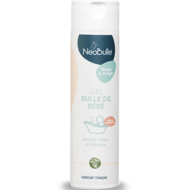 Gel lavant bio corps et cheveux Bulle de Bébé (200 ml) (NéoBulle) - Image 1