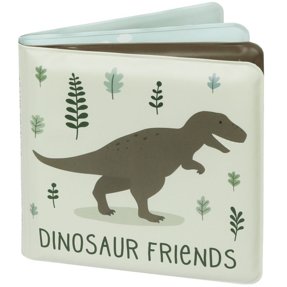 Livre de bain amis des Dinosaures (A Little Lovely Company) - Image 1