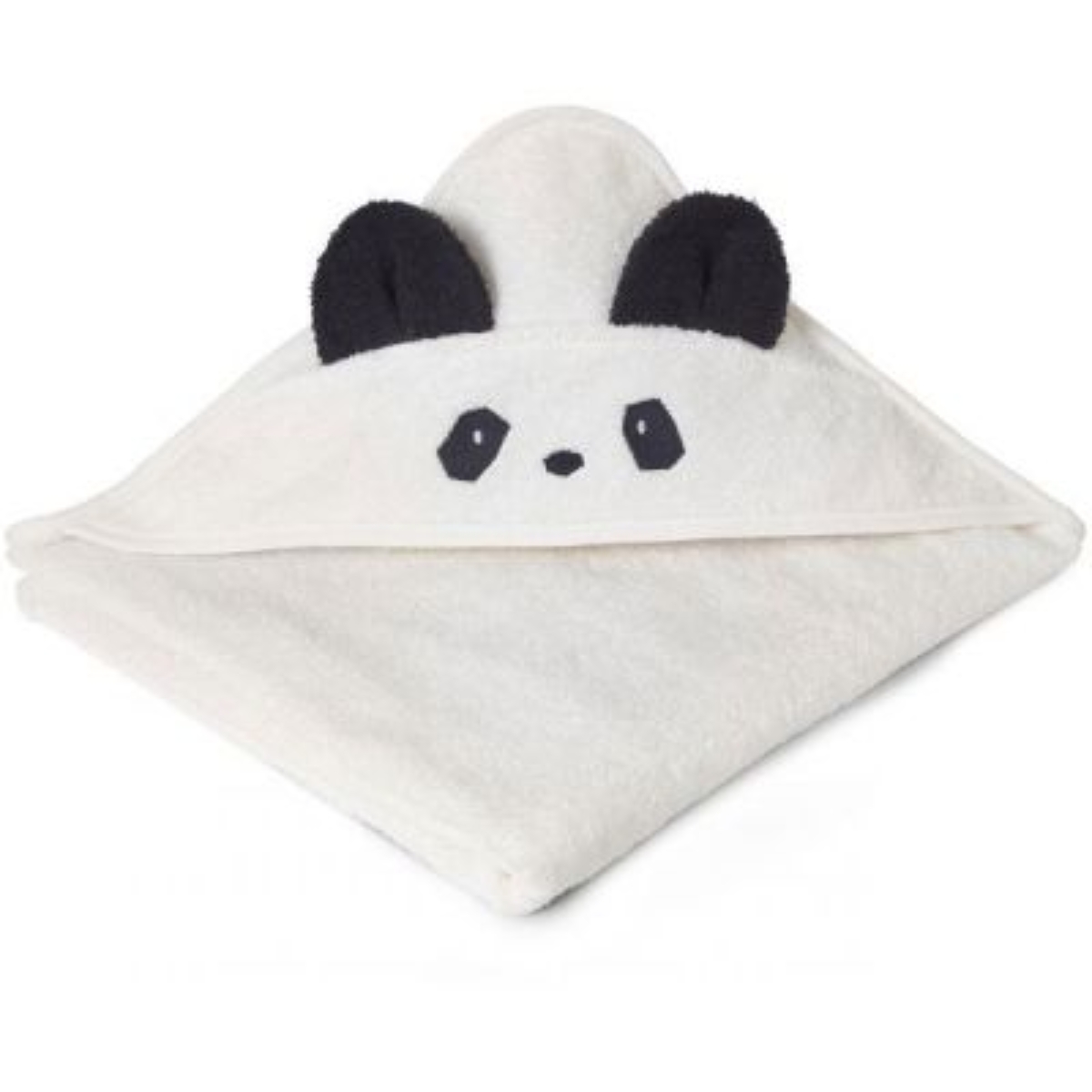 Cape de bain Augusta Panda creme de la creme (100 x 100 cm) (Liewood) - Image 1