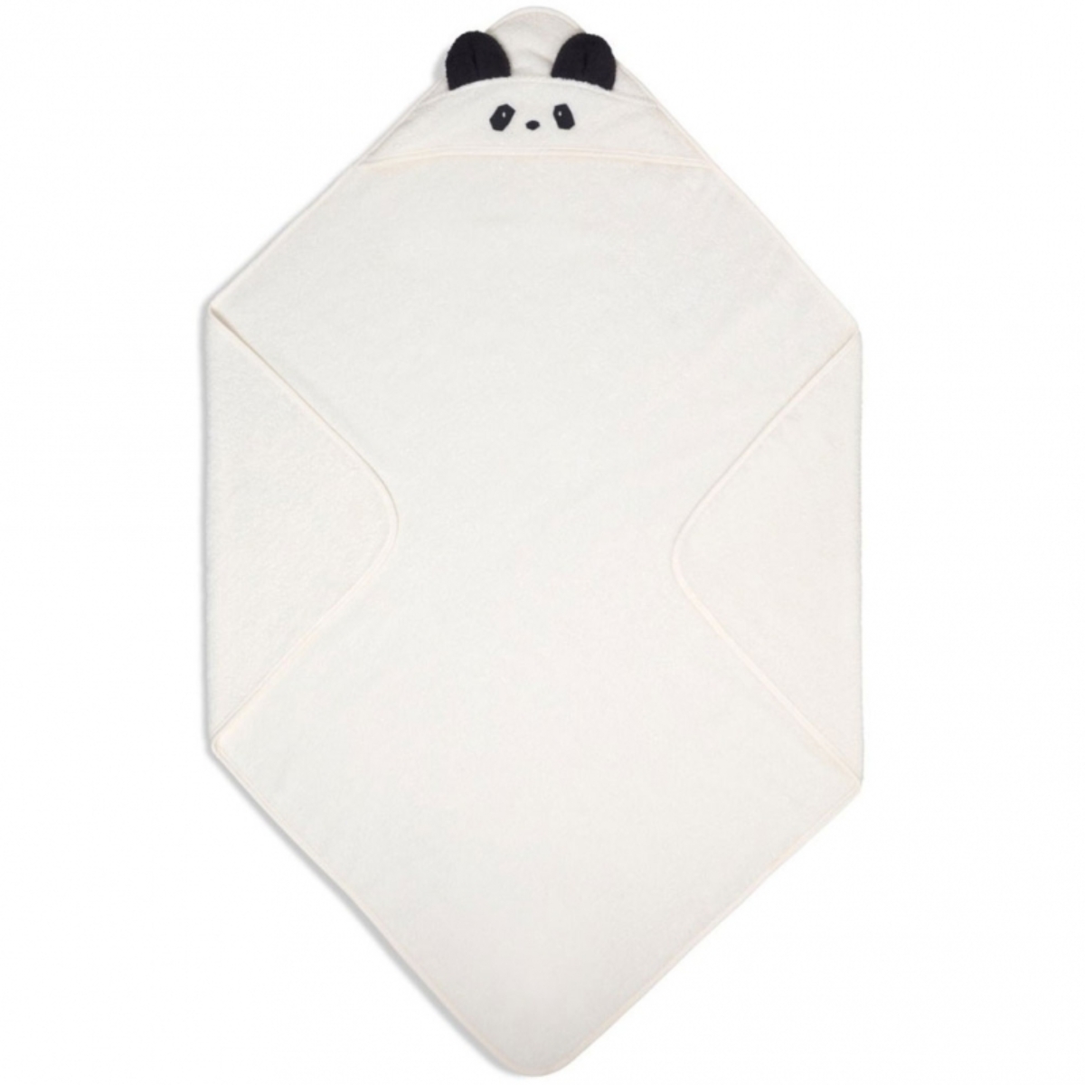 Cape de bain Augusta Panda creme de la creme (100 x 100 cm) (Liewood) - Image 3