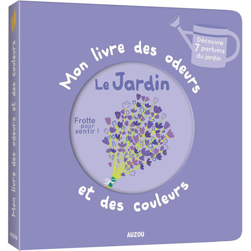 Mon livre des odeurs et des couleurs - le jardin (Auzou Editions) - Image 1