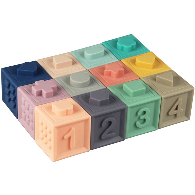 Mes premiers cubes éducatifs (12 pièces) (Baby to Love) - Couverture