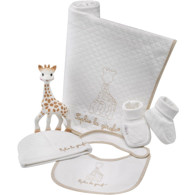 Coffret cadeau Mon trousseau de naissance Sophie la girafe So'pure (Sophie la girafe) - Image 2