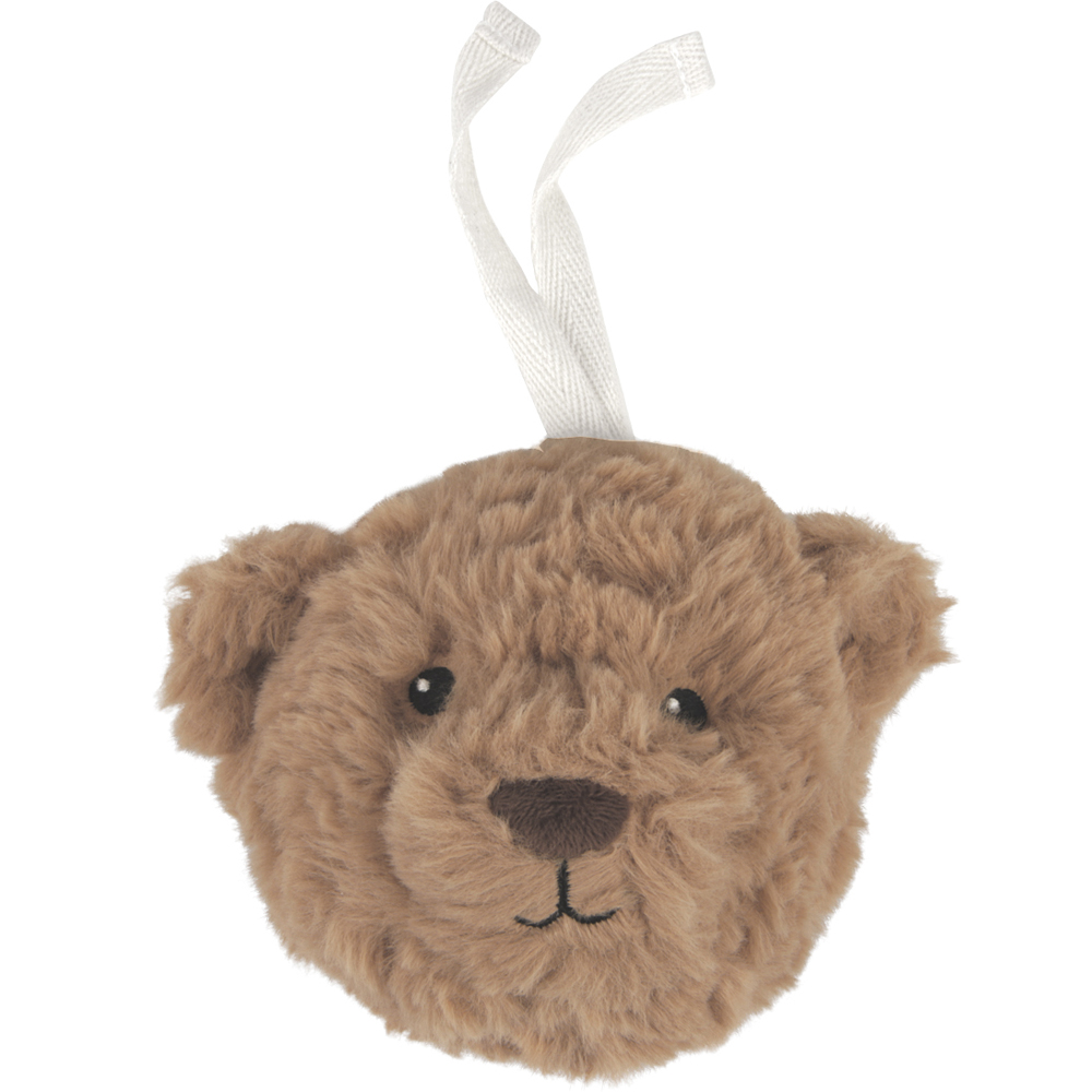 Peluche bruit blanc à suspendre Lou marron (8 cm) (FLOW) - Image 1