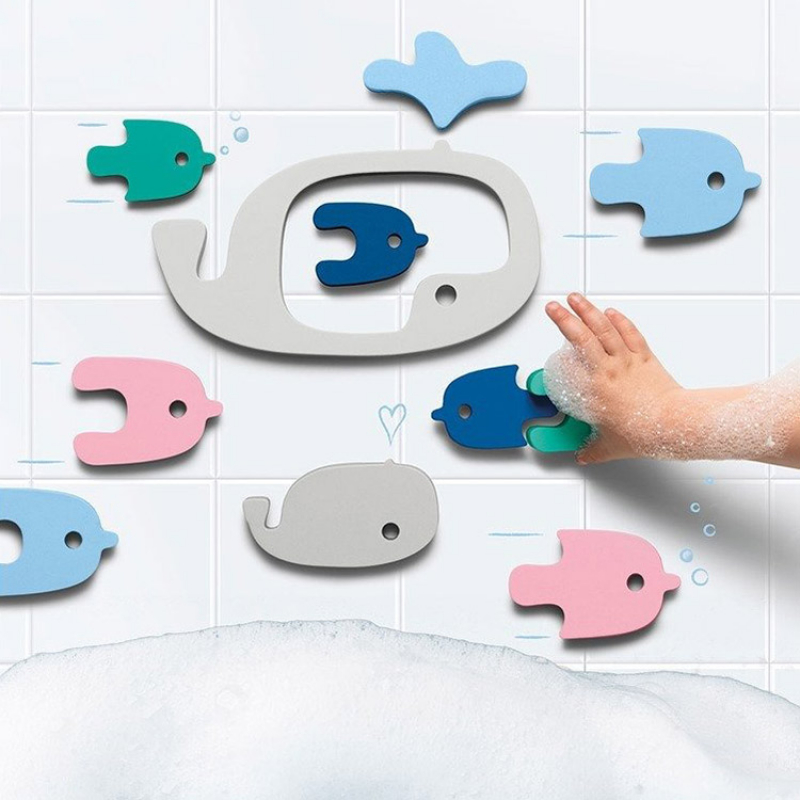 Puzzle de bain Baleine (Quut) - Couverture