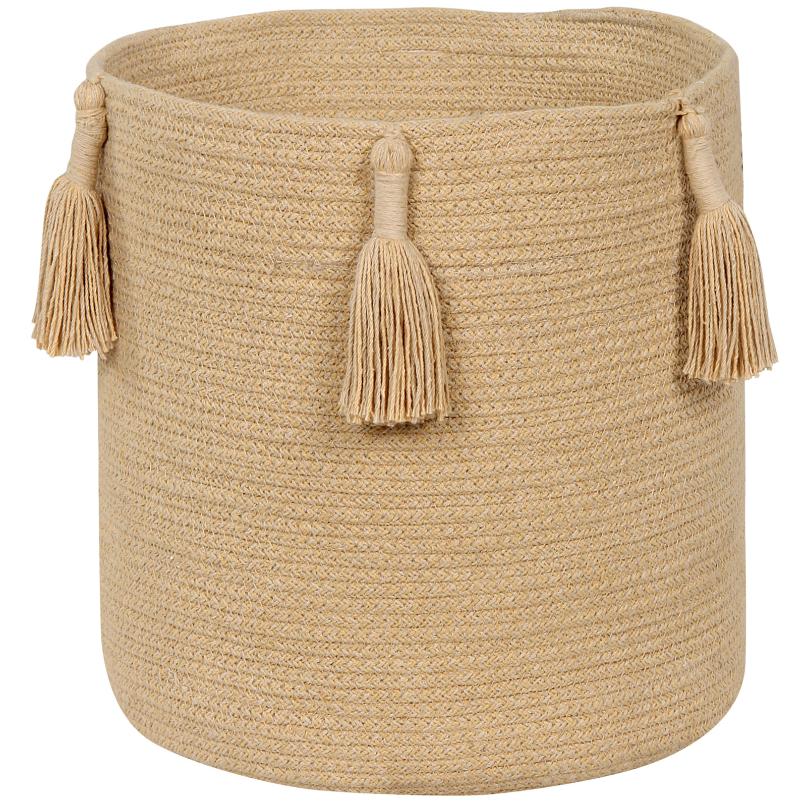 Panier de rangement Woody Miel(30 x 30 cm) (Lorena Canals) - Image 1