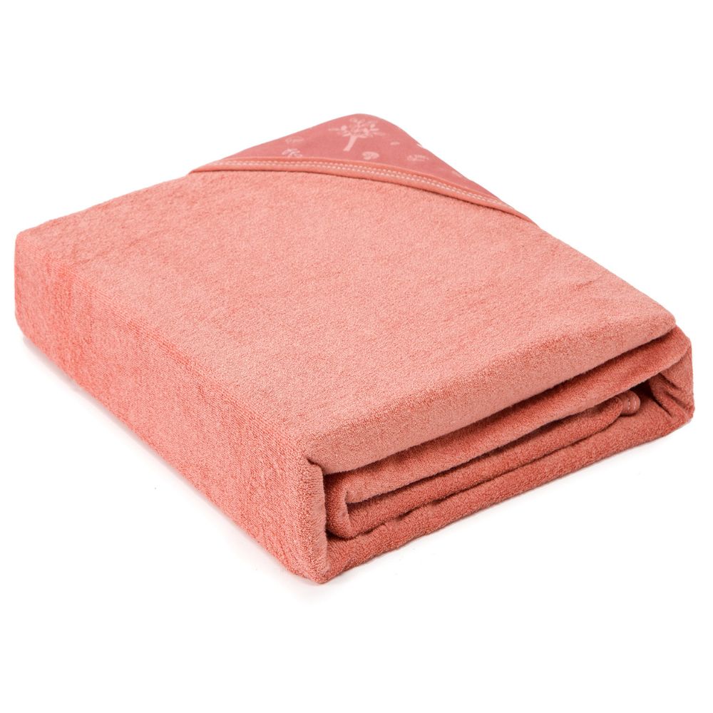 Serviette tablier de bain papillon Pink Forest Bambou (Baby to Love) - Couverture