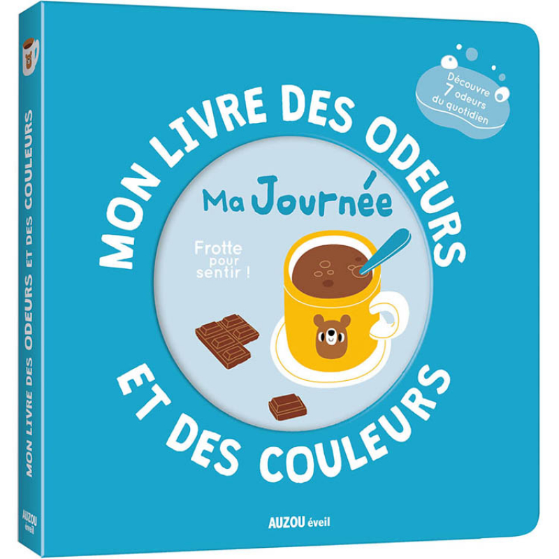 Mon livre des odeurs et des couleurs - ma journée (Auzou Editions) - Image 1