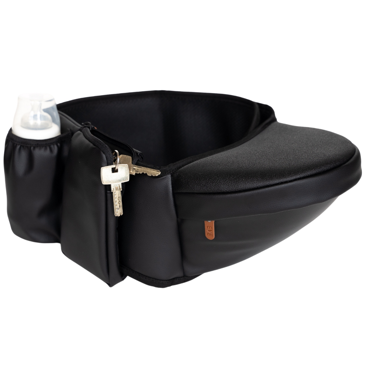 Porte bébé Hipseat Noir (EVE Simply Lovely) - Image 2