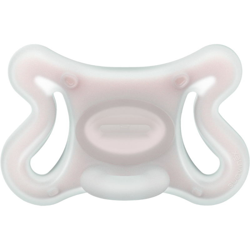 Sucette symétrique en silicone Zéro Zéro (0-6 mois) (Suavinex) - Image 2