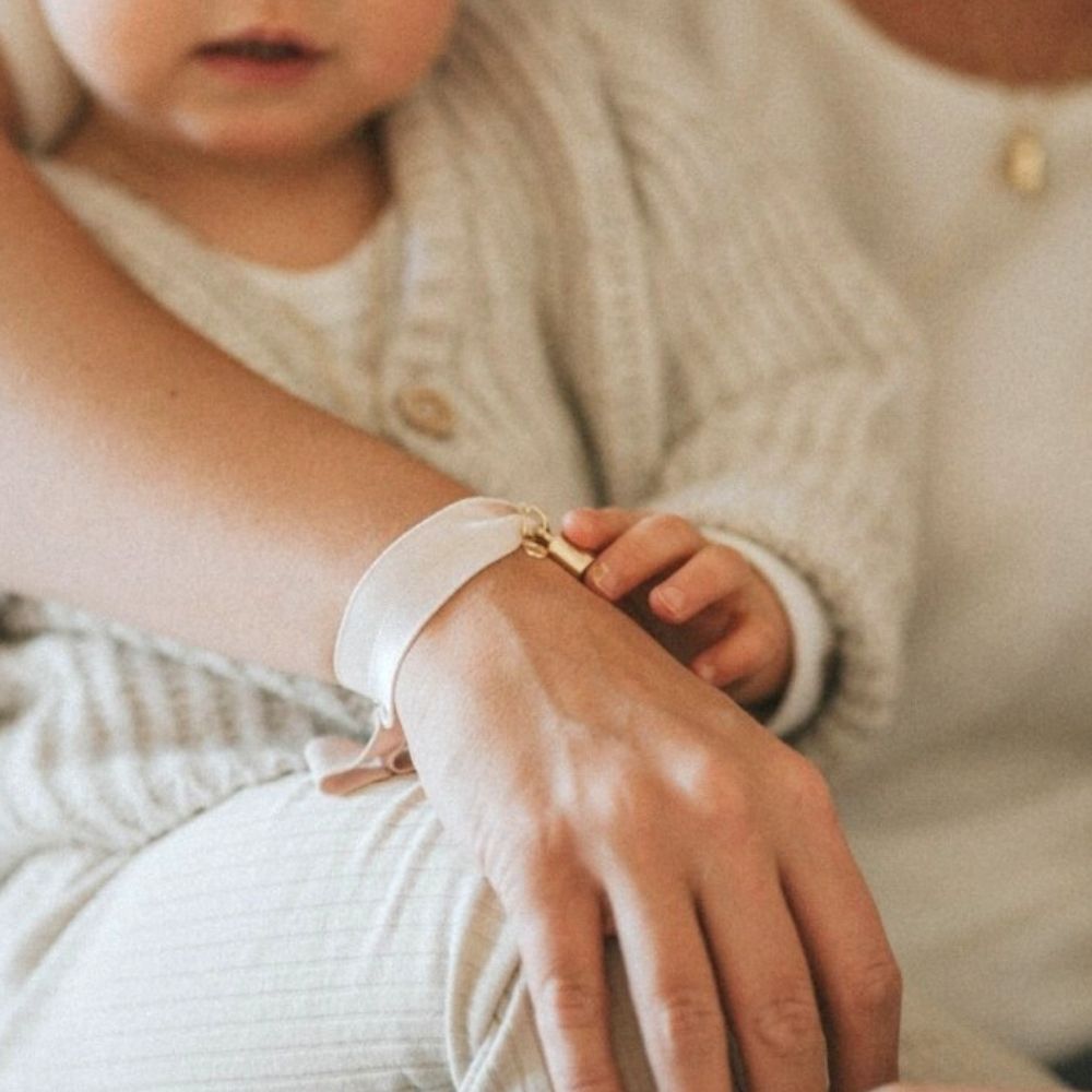 Bracelet Mon Petit Poids en argent rhodié (personnalisable) (Mon Petit Poids) - Image 4