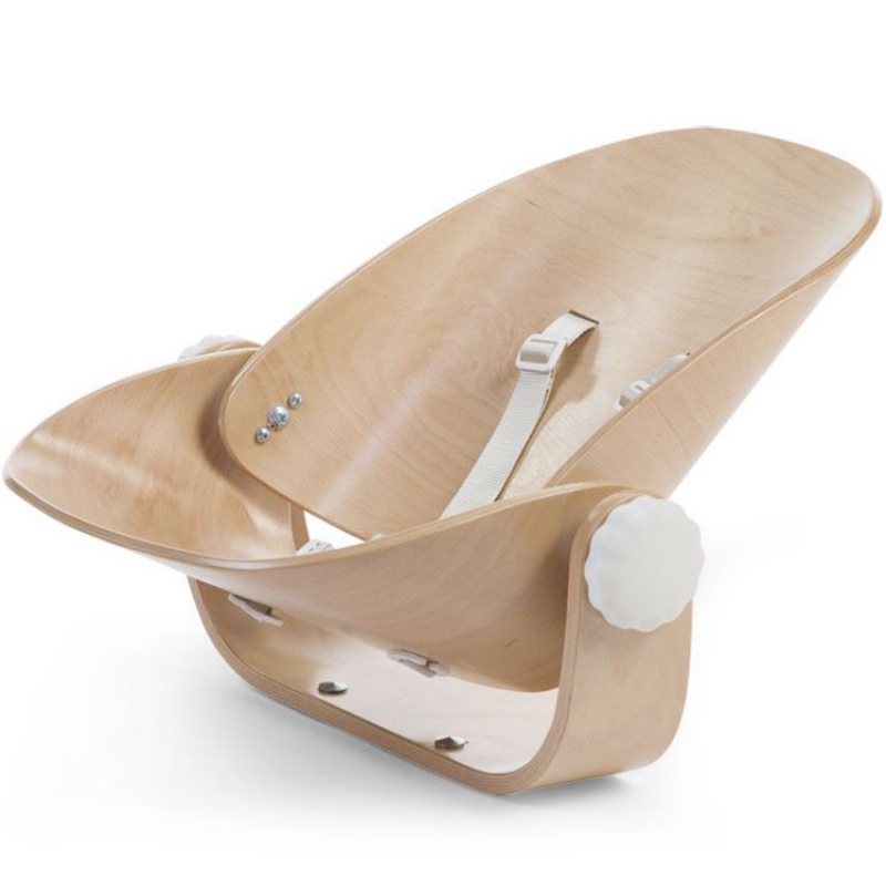 Transat Evolu Newborn naturel blanc pour chaise haute Evolu (Childhome) - Image 1