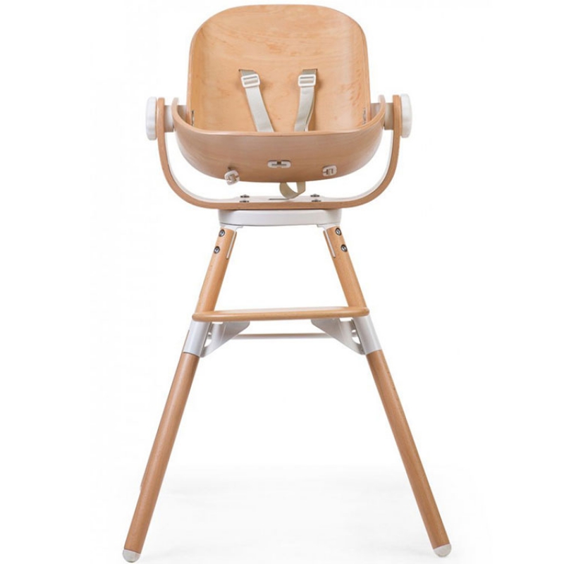 Transat Evolu Newborn naturel blanc pour chaise haute Evolu (Childhome) - Image 3