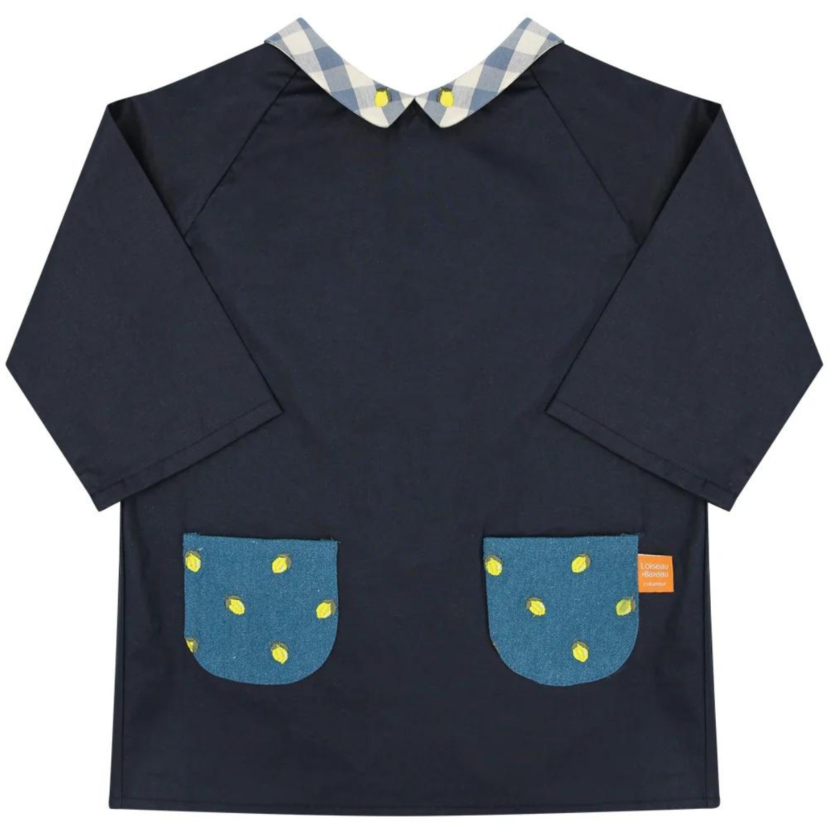 Tablier d'artiste Citron Bleu Nuit (2-6 ans) (L'oiseau bateau) - Couverture