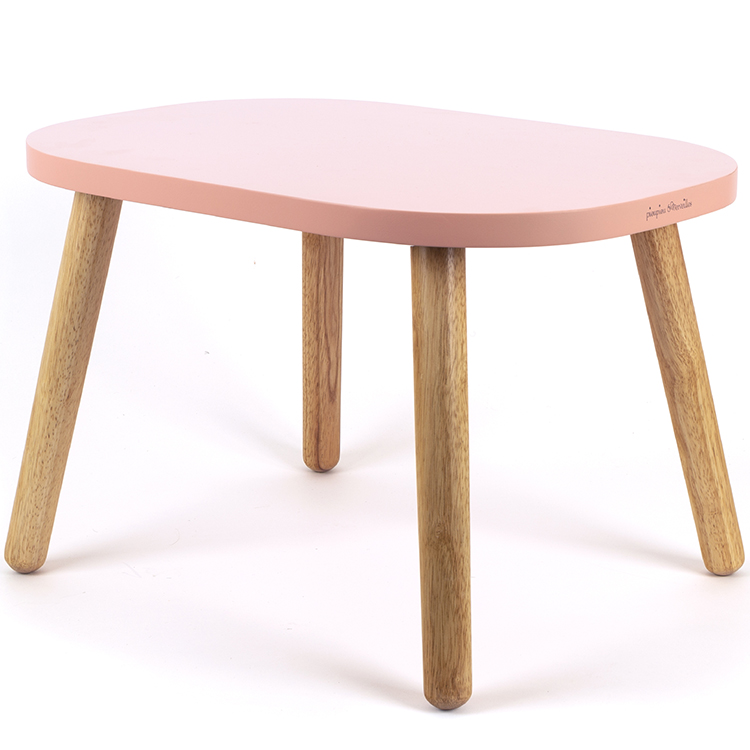 Petite table Ovaline rose (Pioupiou et Merveilles) - Couverture