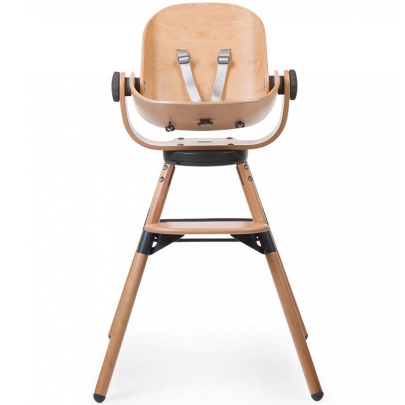 Transat Evolu Newborn naturel gris pour chaise haute Evolu (Childhome) - Image 3