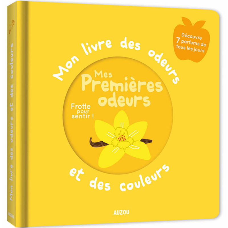 Mon livre des odeurs et des couleurs - mes premières odeurs (Auzou Editions) - Image 1