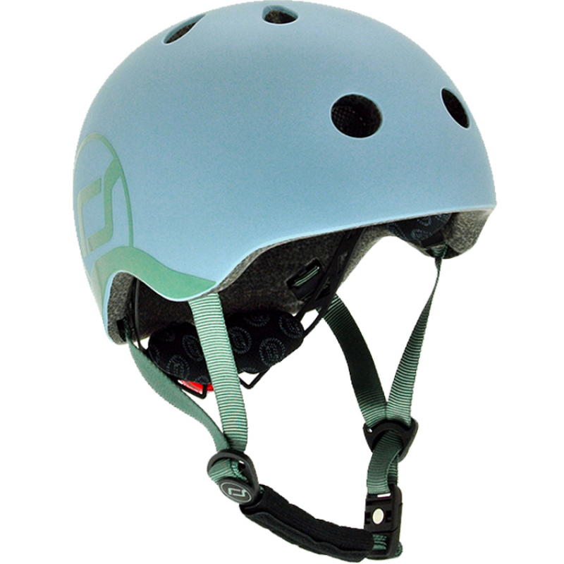 Casque pour porteur évolutif Highwaykick 1 bleu acier (1-3 ans) (Scoot And Ride) - Couverture