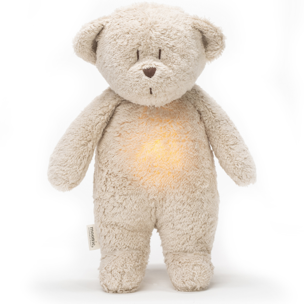 Peluche veilleuse Ours sable (Moonie) - Image 1