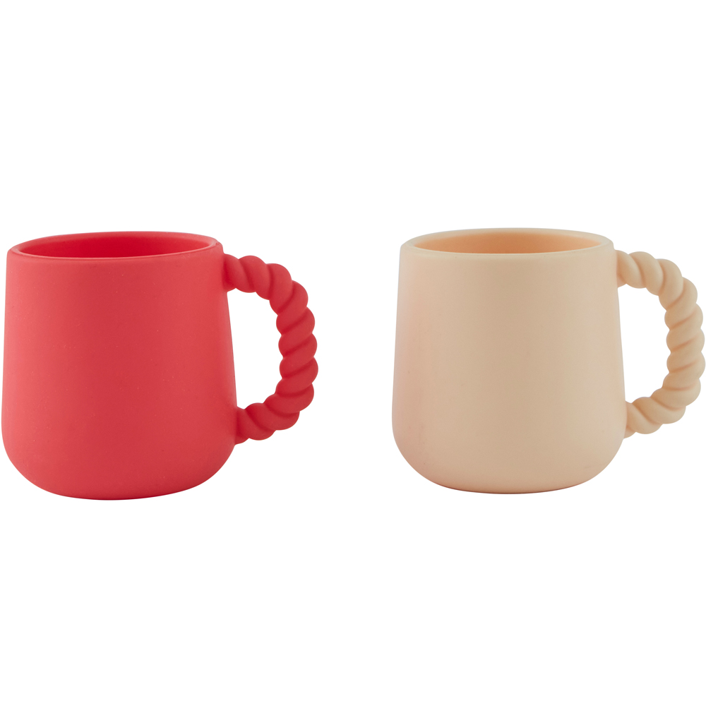 Lot de 2 tasses en silicone Mellow Cherry (OYOY Mini) - Image 1