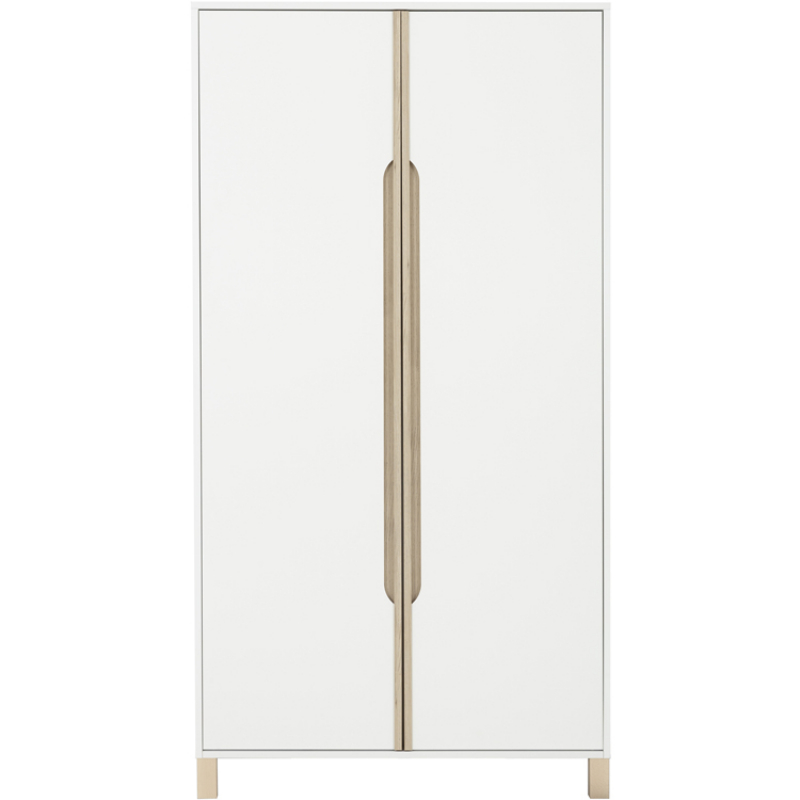 Armoire 2 portes blanc Céleste (Galipette) - Image 1