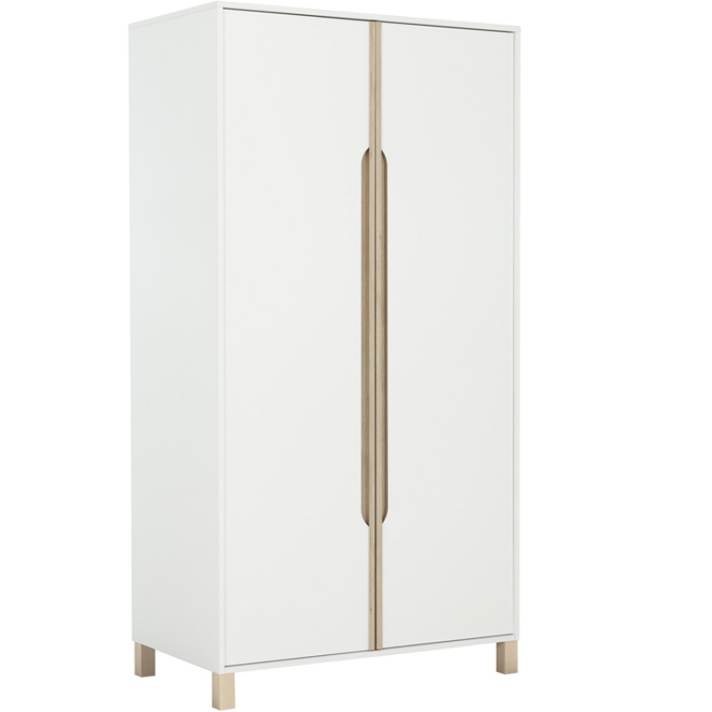 Armoire 2 portes blanc Céleste (Galipette) - Image 3