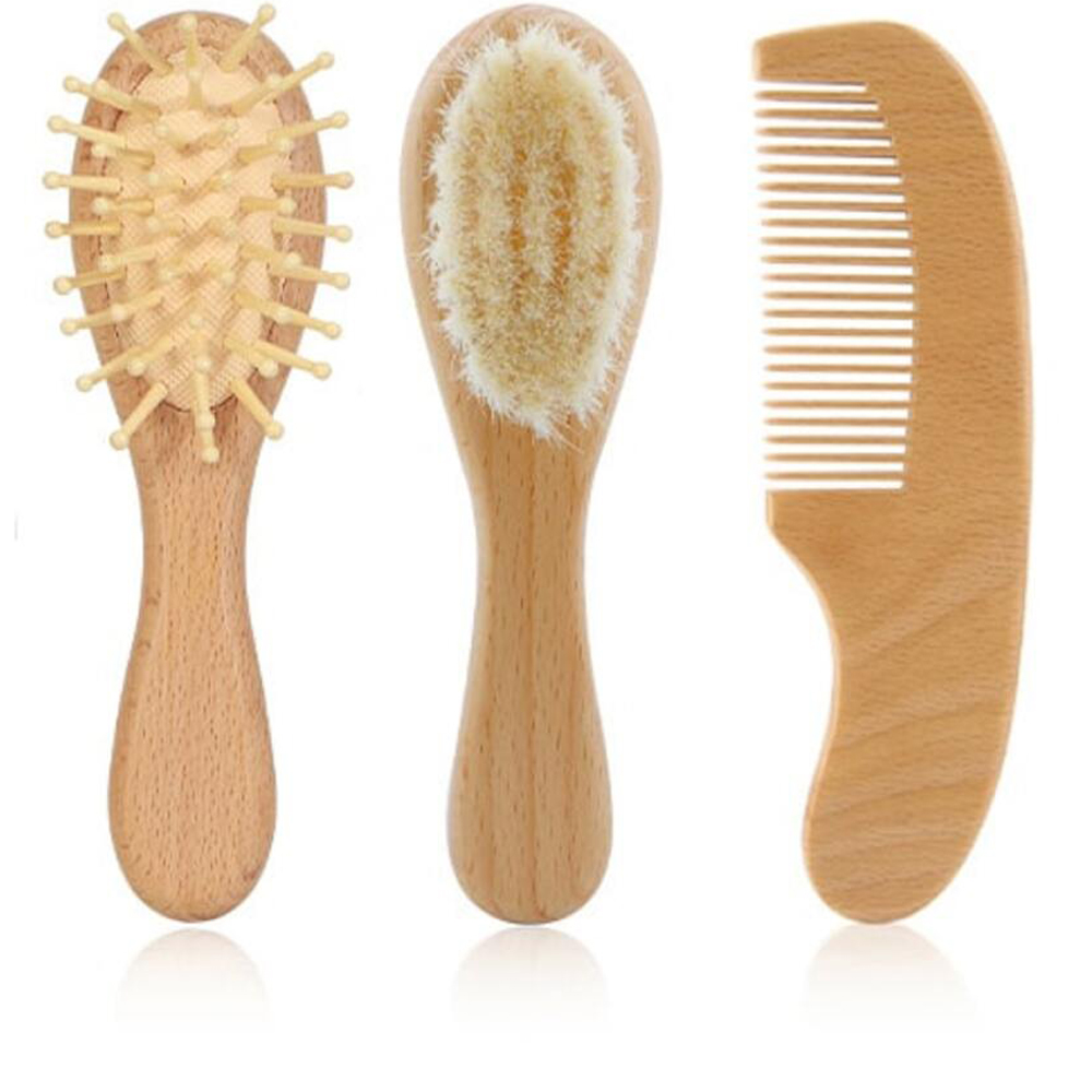 Brosses de soins pour bébé (3 pièces) (Bo Jungle) - Image 1