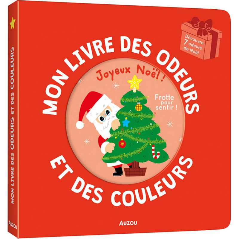 Mon livre des odeurs et des couleurs : Joyeux Noël ! (Auzou Editions) - Image 1