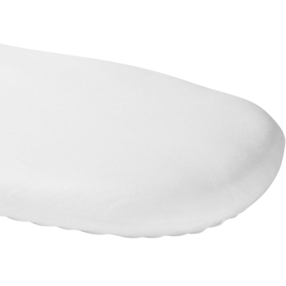 Drap housse de berceau en coton bio Blanc (50 x 83 cm) (Kadolis) - Image 1