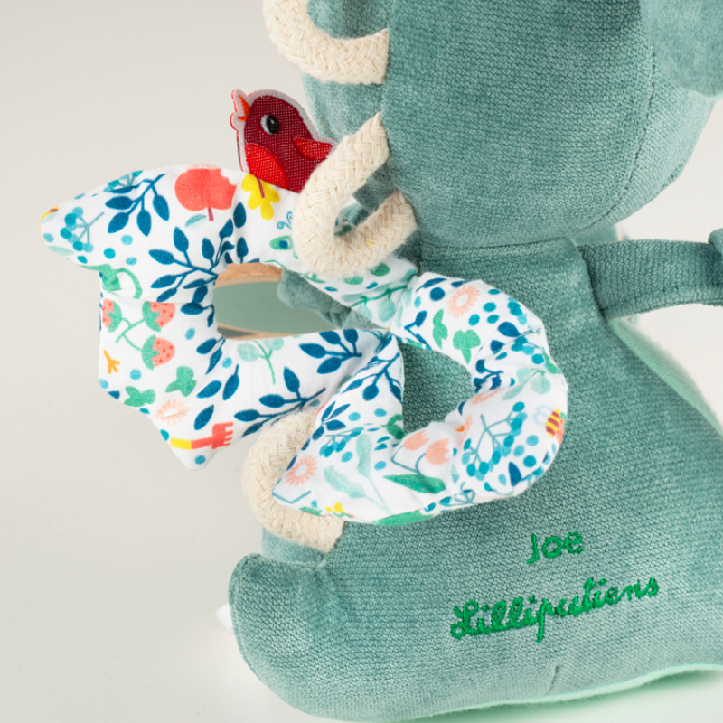 Peluche multi-activités Joe le dragon (Lilliputiens) - Image 4