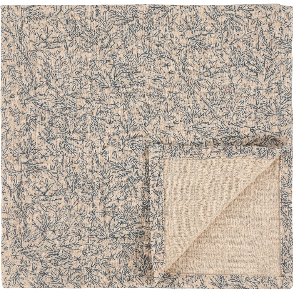 Lot de 3 langes en mousseline Lovely Leaves (55 x 55 cm) (Trixie) - Image 3