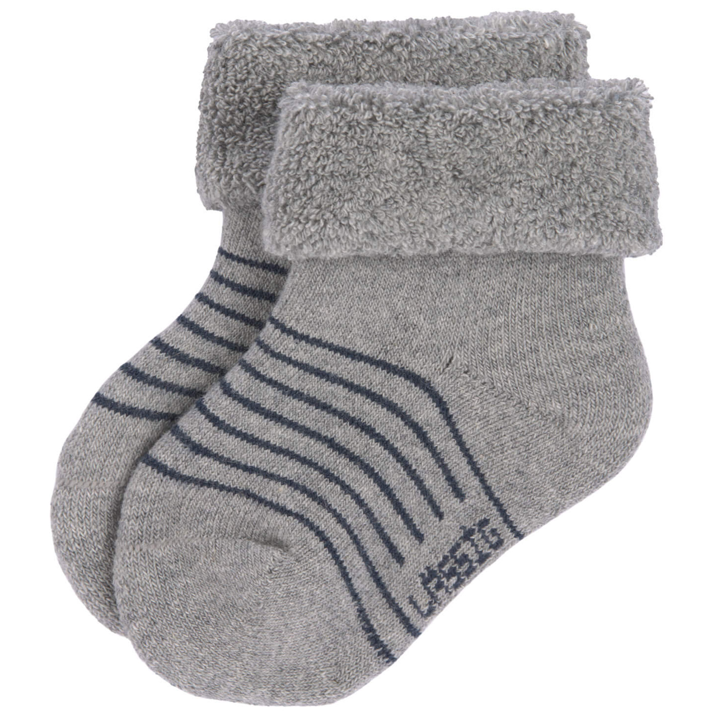 Lot de 3 paires de chaussettes bébé en coton bio bleu (pointure 15-18) (Lässig) - Image 2