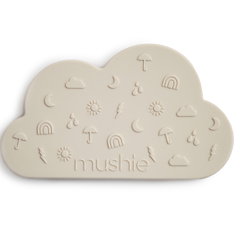 Jouet de dentition nuage gris (Mushie) - Image 2