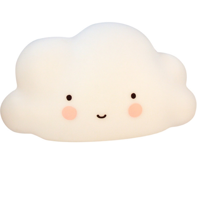 Petite veilleuse nuage blanc (16 cm) (A Little Lovely Company) - Image 2