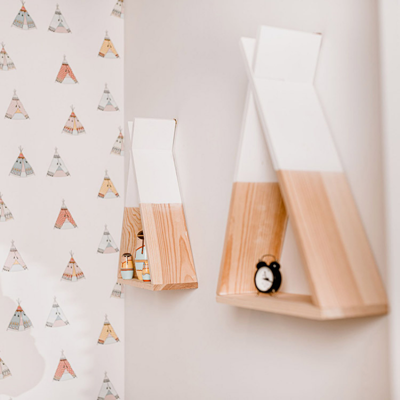 Etagère murale Tipi (35 x 12 x 47 cm) (Childhome) - Image 3