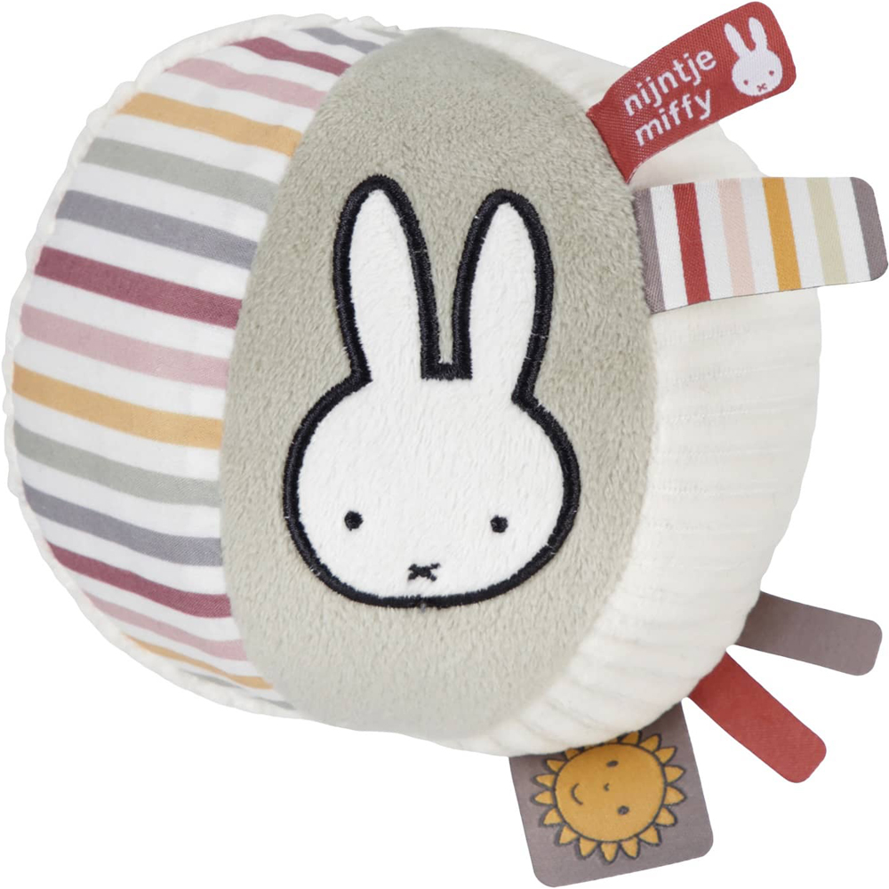 Balle d'activités avec grelot Miffy fluffy rose (Pioupiou et Merveilles) - Couverture