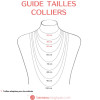 Collier enfant Petite médaille personnalisable (plaqué or)  par Petits trésors